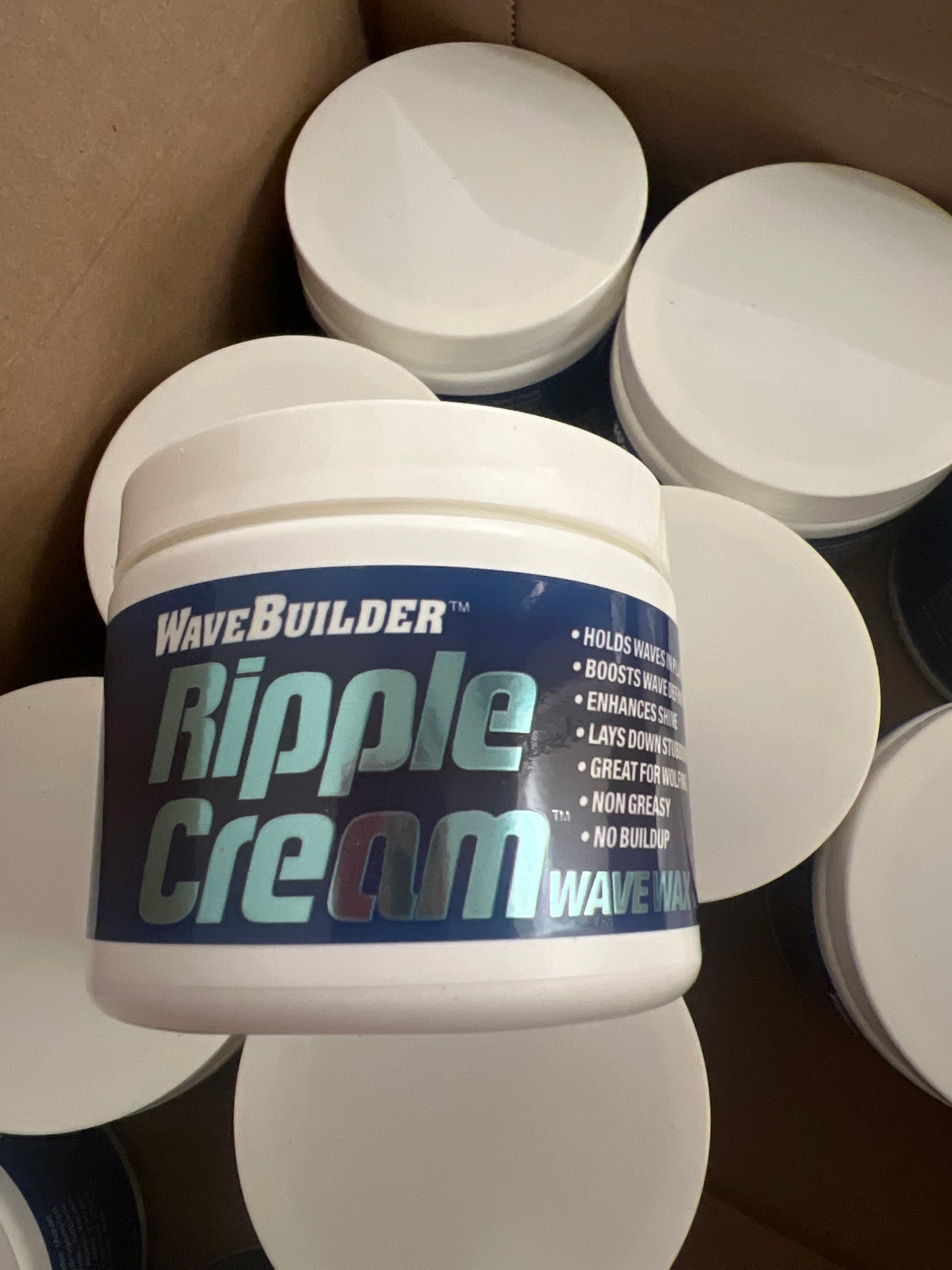 Wave builder, ripple cream wave wax 5.4oz