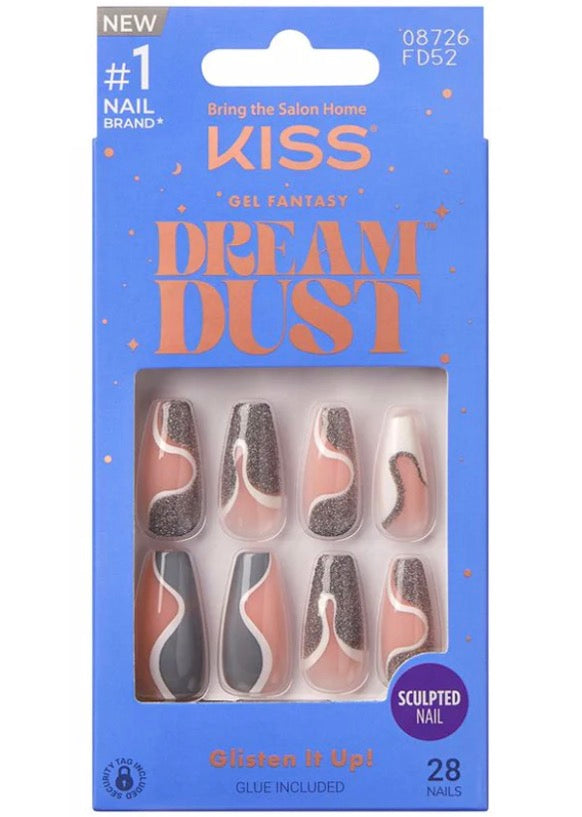 Kiss FDXX Dream Dust Gel Fantasy 28 Nails