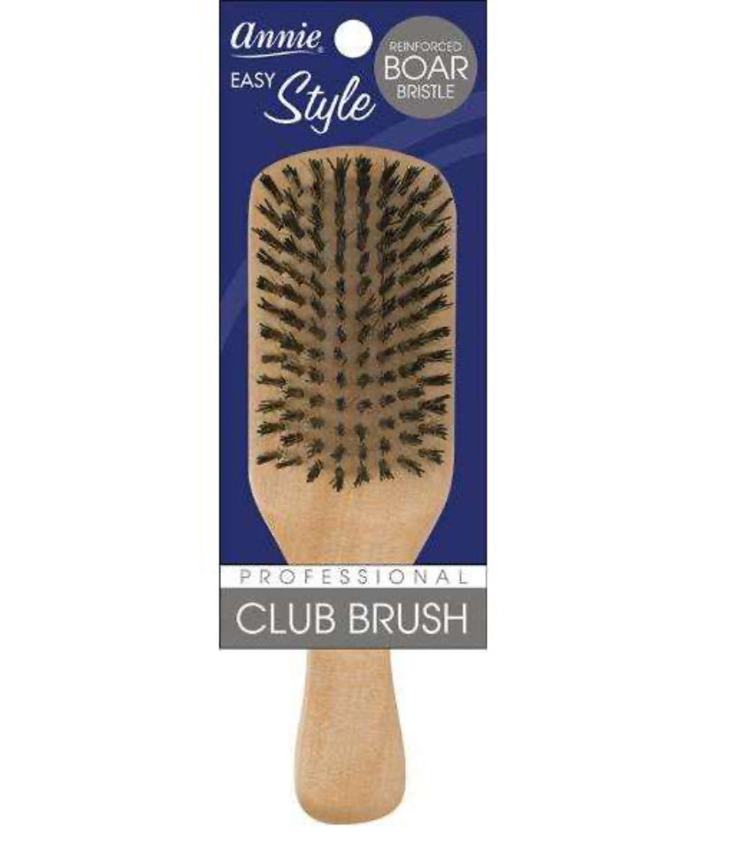 Annie Easy Style Hard Reinforced Boar Bristle Club Brush