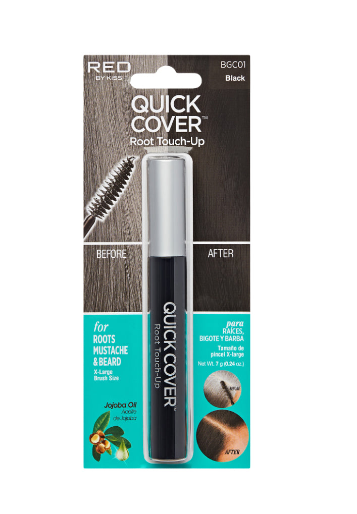 Red by kiss Quick Cover Root Touch-Up Brush Temporary & Water-Resistant