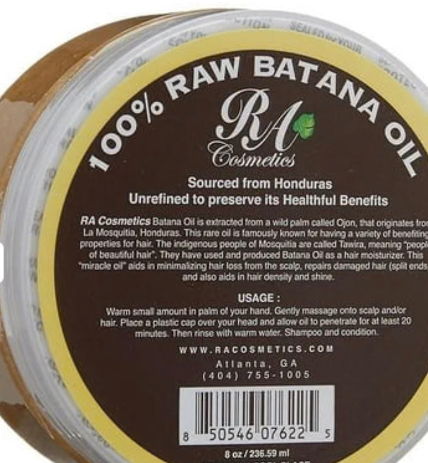 100% Raw Batana Oil for Hair Growth, Strength & Shine – Sourced from Honduras