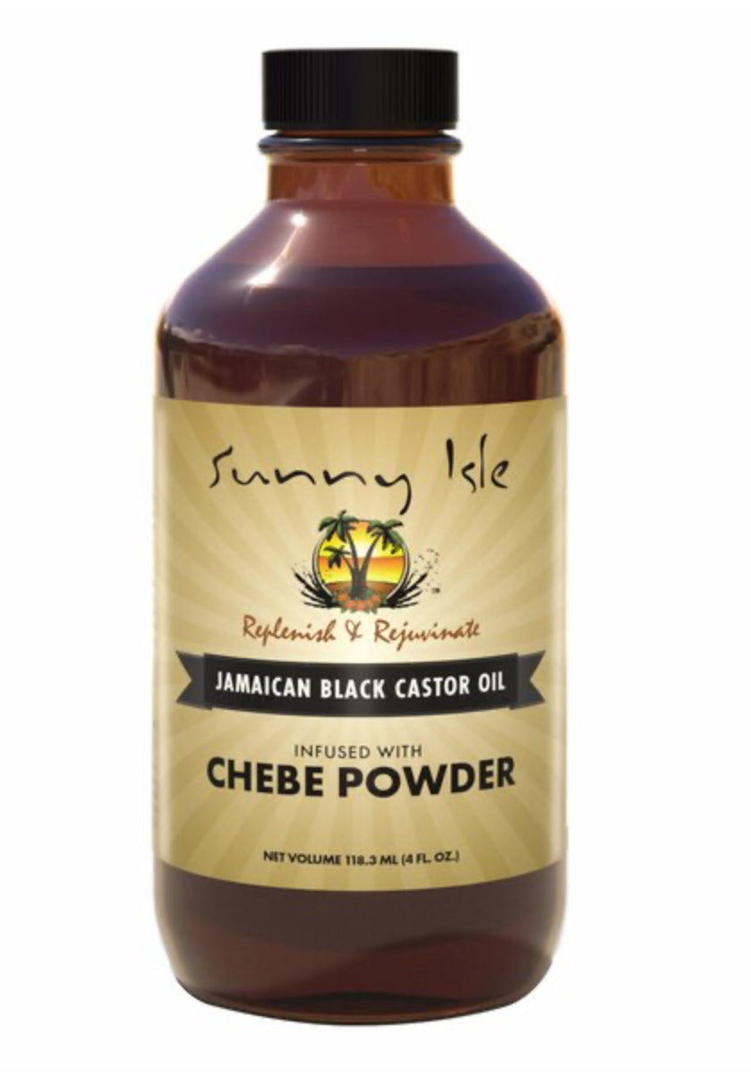 Sunny Isle Jamaican Black Castor Oil With Chebe Powder