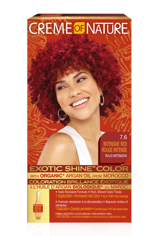 Crème of Nature Exotic Shine Permanent Hair Color with Argan oil from Morocco