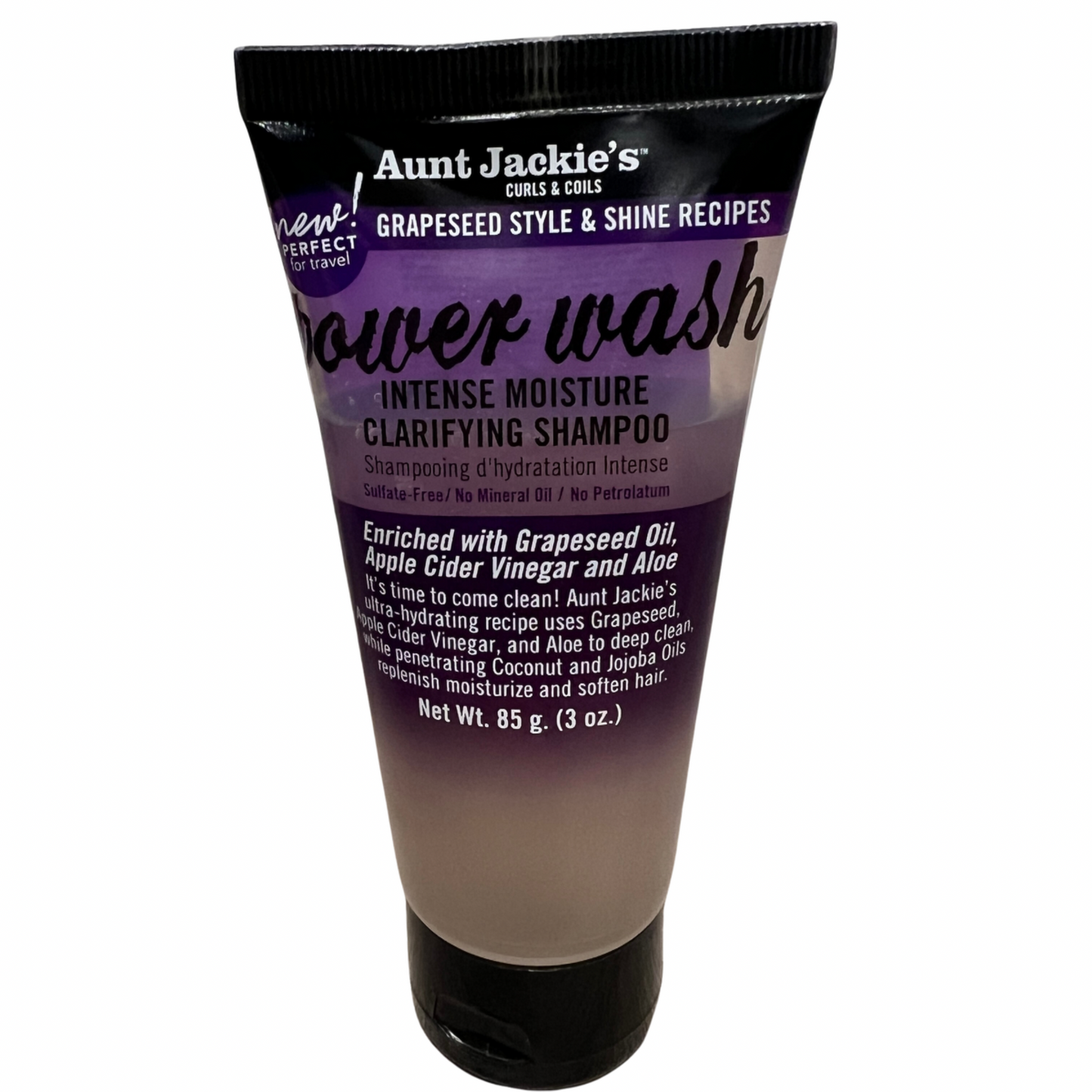 Aunt Jackie's Power Wash Intensive Moisture Clarifying Shampoo 3oz