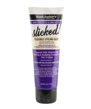 Aunt Jackie’s Slicked! Flexible Styling Glue 4 oz