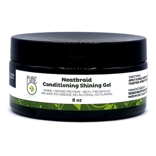 Pure O Natural Neat Braid Conditioning Shining Gel 8 oz