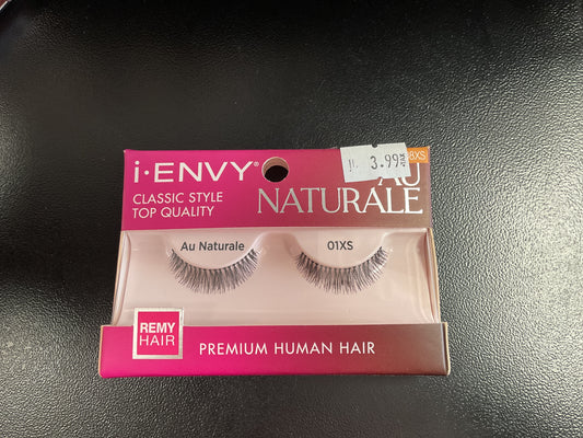 i•ENVY Au Naturale 01XS Human Hair Lashes