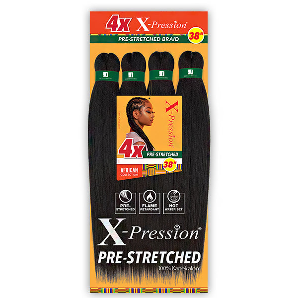 4 X-pression Braiding hair 38 inch