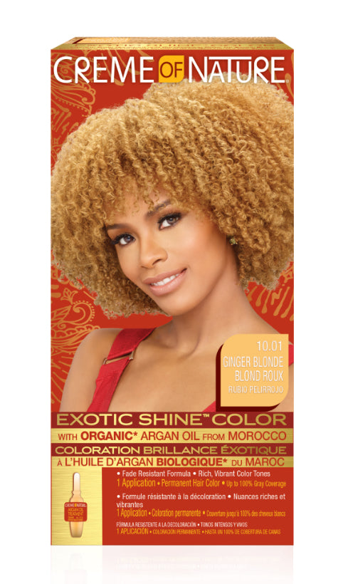 Crème of Nature Exotic Shine Permanent Hair Color with Argan oil from Morocco