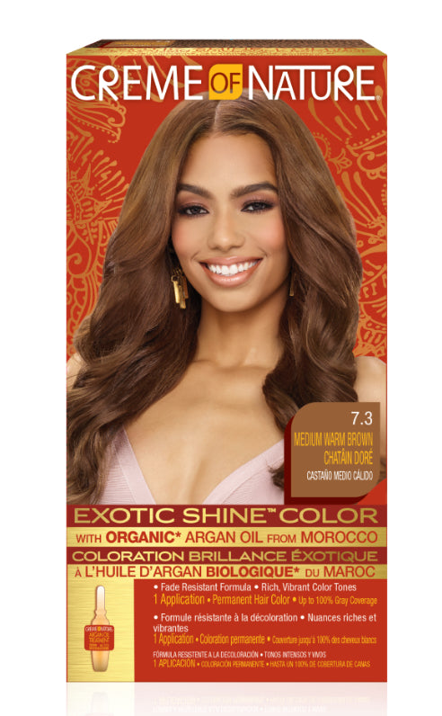 Crème of Nature Exotic Shine Permanent Hair Color with Argan oil from Morocco