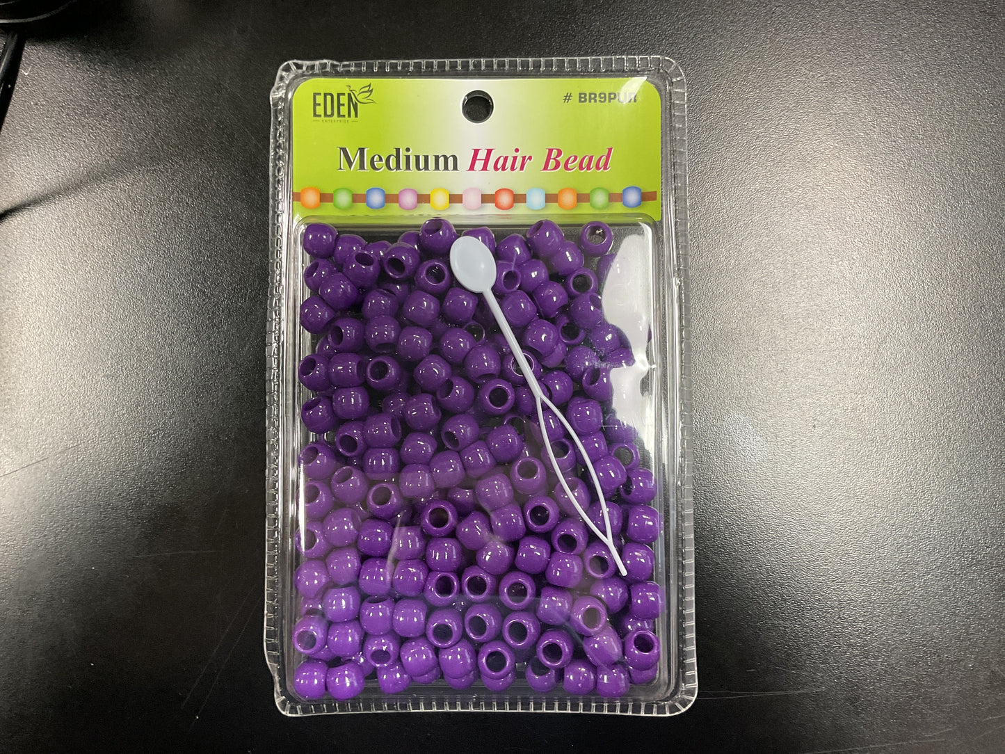 Purple Medium Hair Beads