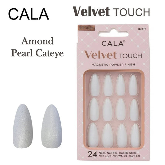Cala velvet touch, magnetic powder finish nails 87879