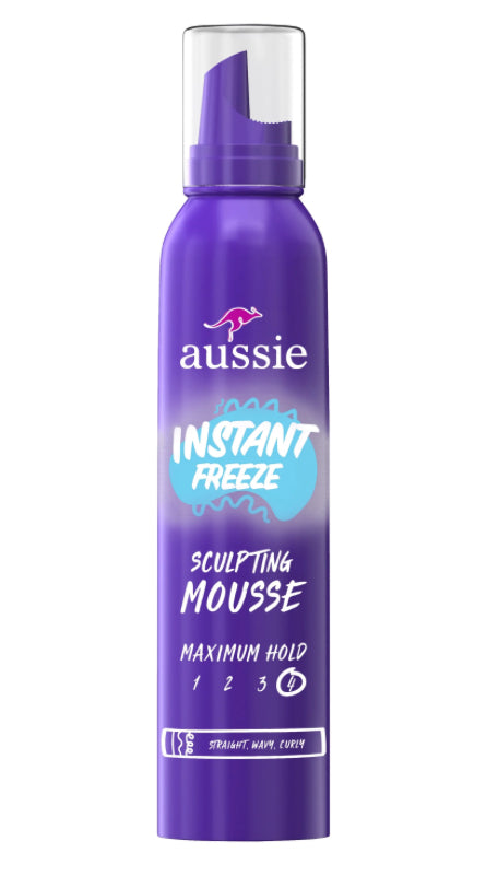 Aussie Instant Freeze Sculpting Mousse 6 oz