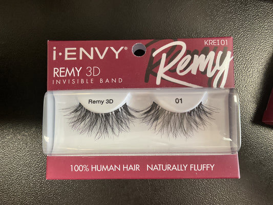 i•ENVY REMY 3D LASHES Human Hair 01