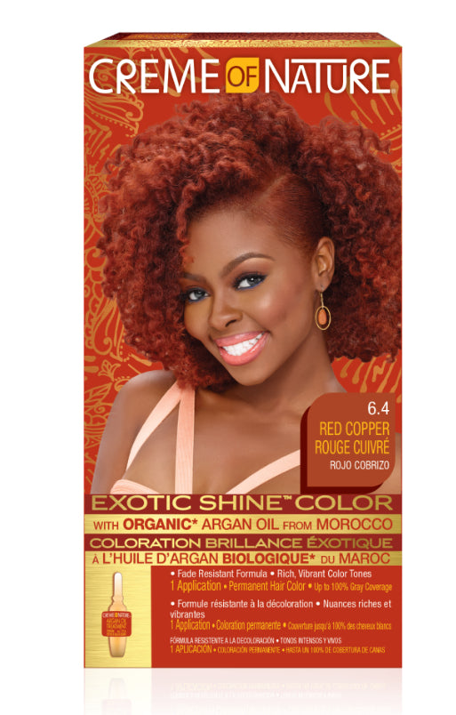 Crème of Nature Exotic Shine Permanent Hair Color with Argan oil from Morocco