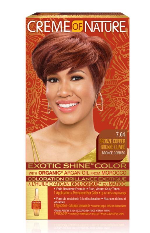 Crème of Nature Exotic Shine Permanent Hair Color with Argan oil from Morocco