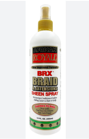 African royale braid & extensions sheen spray 12 oz