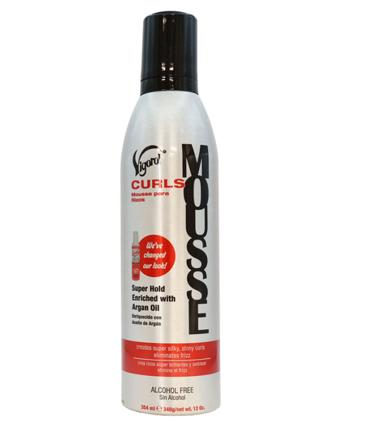 Vigorol Mousse Curl, 12 Oz.