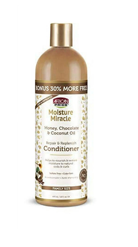 African Pride Honey, Chocolate & Coconut Oil Repair & Replenish Conditioner 16oz