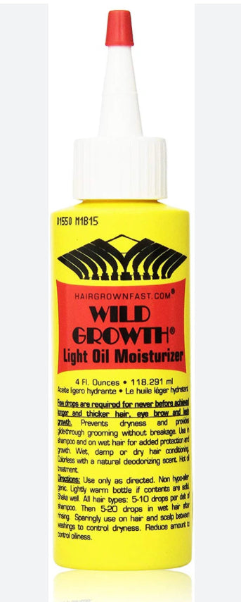 Wild Growth Hair Oil 4 oz