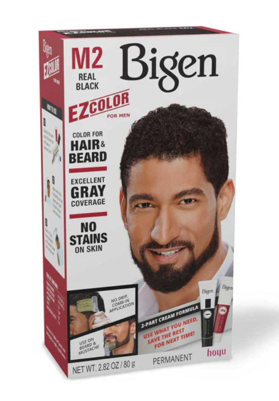 Bigen EZ permanent color for men, hair & beard 2.82 oz