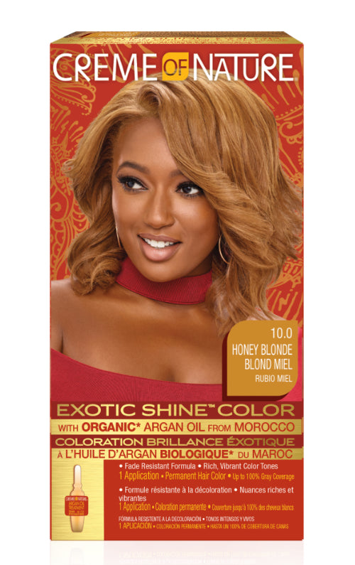 Crème of Nature Exotic Shine Permanent Hair Color with Argan oil from Morocco