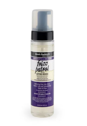 Aunt Jackie’s Frizz Patrol Setting Mousse 8.5 oz