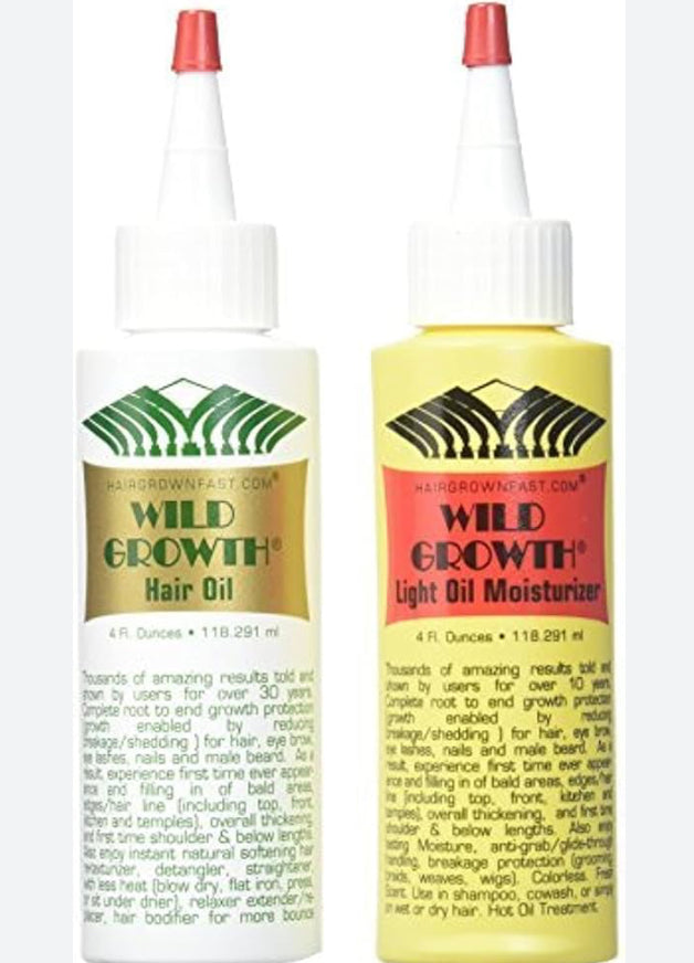 Wild Growth Hair Oil 4 oz