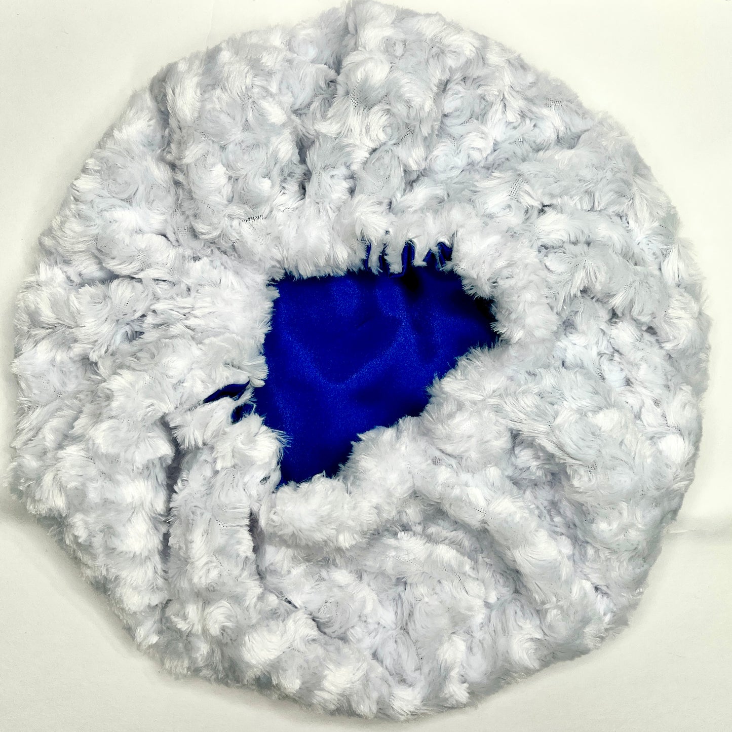 Fluffy Wonderland Satin Bonnet