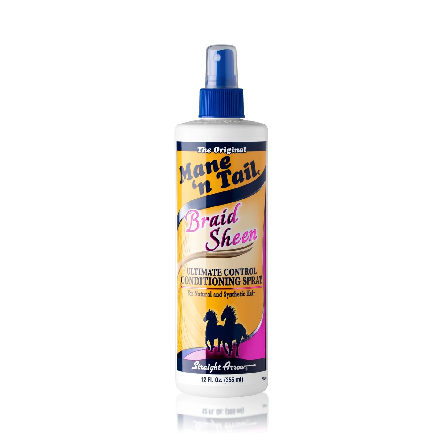 Main n tail braid sheen conditioning spray 12 ounce