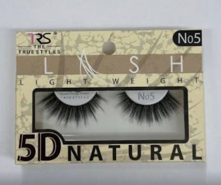 TRS Lightweight 5D Natural Lashes