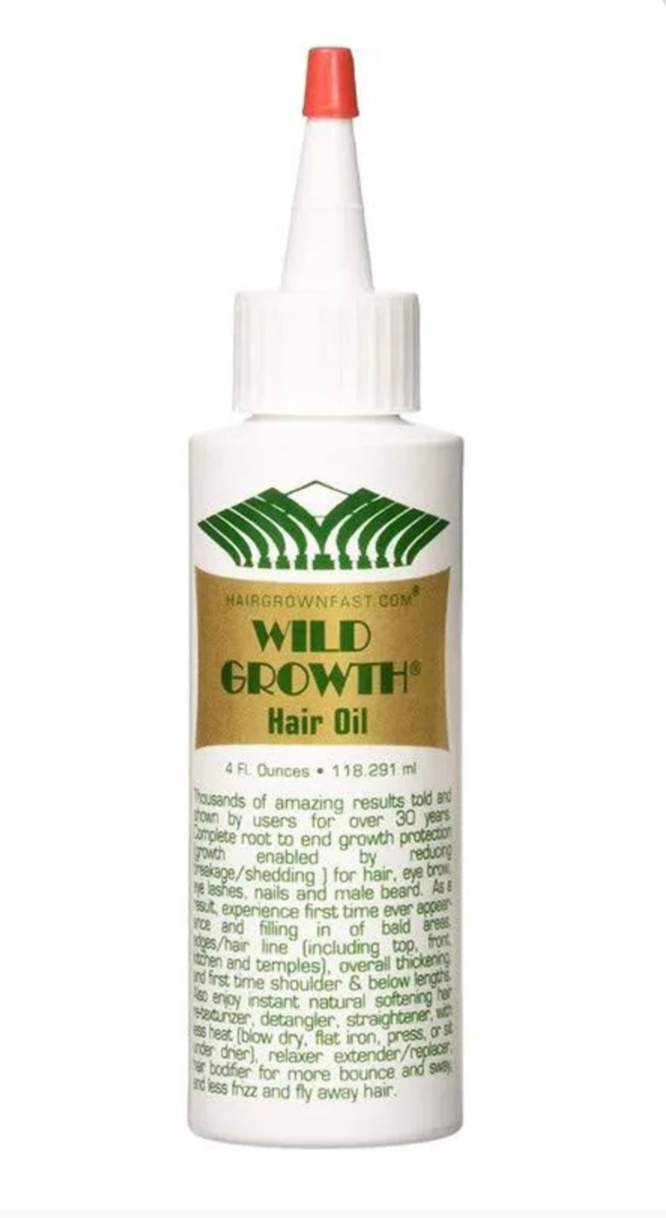 Wild growth, hair oil