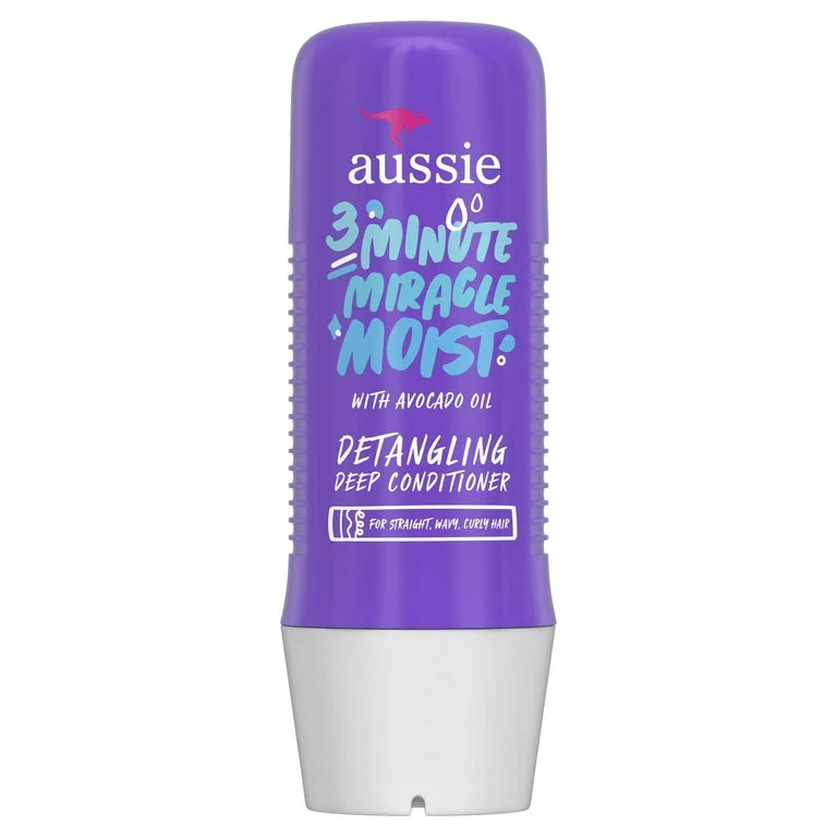 Aussie 3 minute miracle moist detangling deep conditioner 8 oz