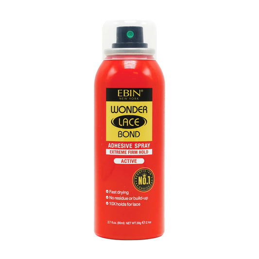 Ebin New York - Wonder Lace Bond Wig Spray - EXTREME FIRM HOLD - ( 2.7 oz