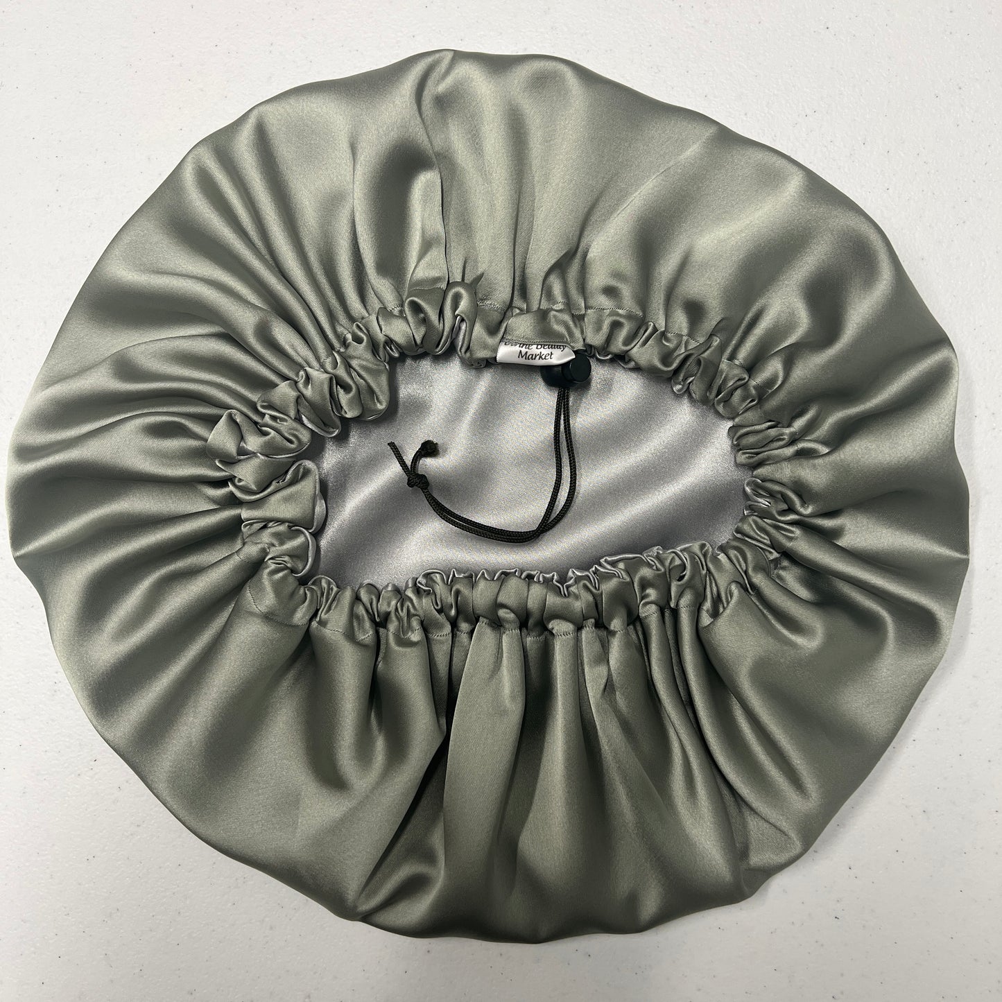 Winter Frost Satin Bonnet