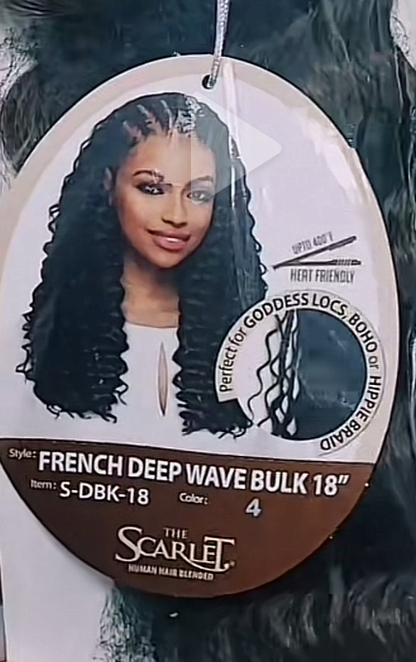 The Scarlet Human Hair Blended Bulk