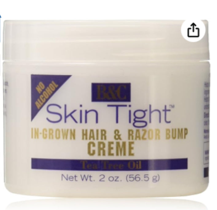 B&C skin tight in grown hair & razor bump creme