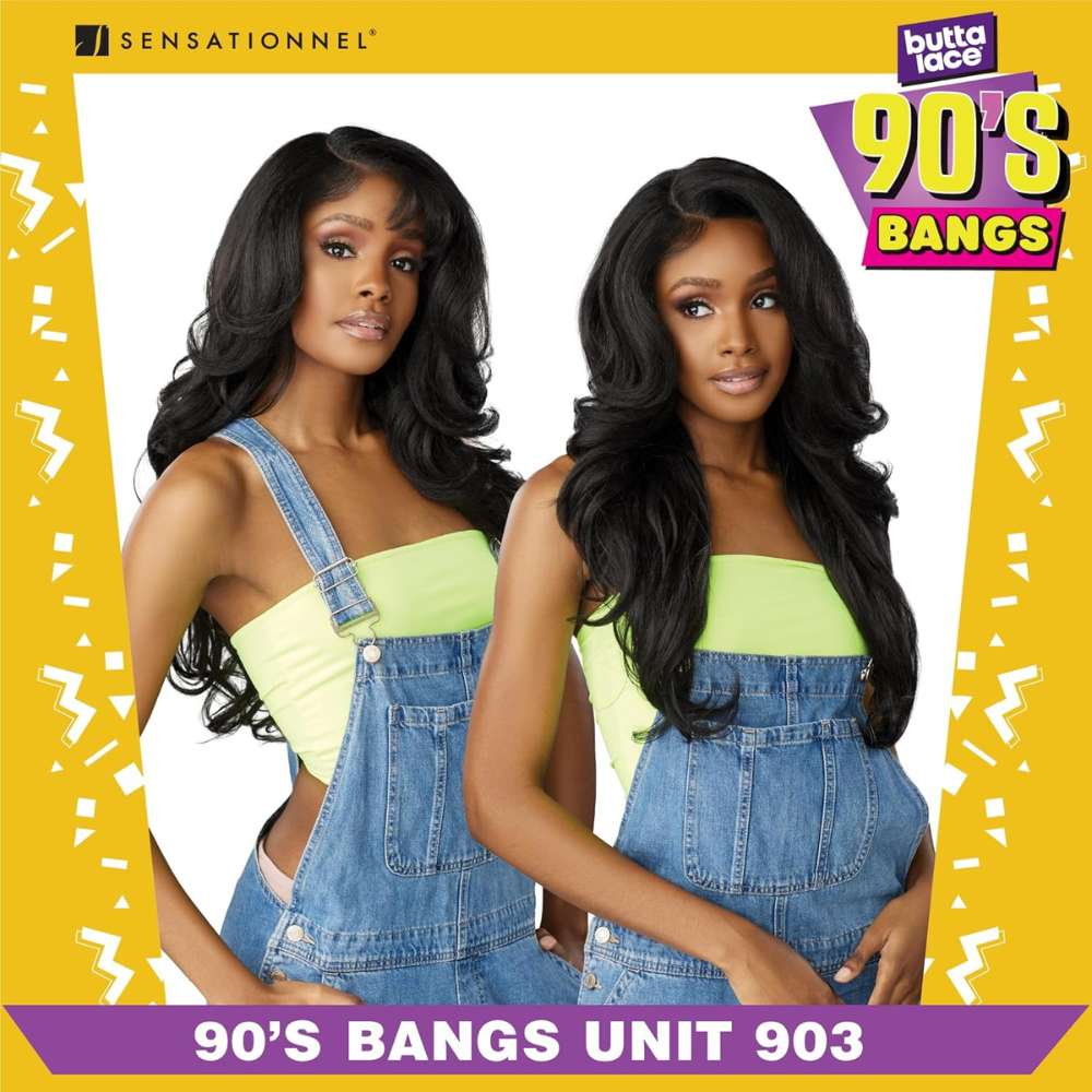 Sensationnel Butta HD Lace Front Wig - 90's Bangs Unit 903