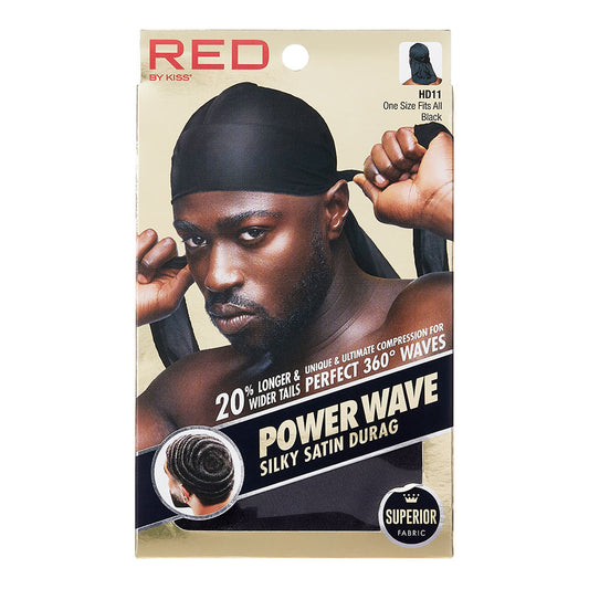 Red by kiss Power Wave Silky Satin Durag