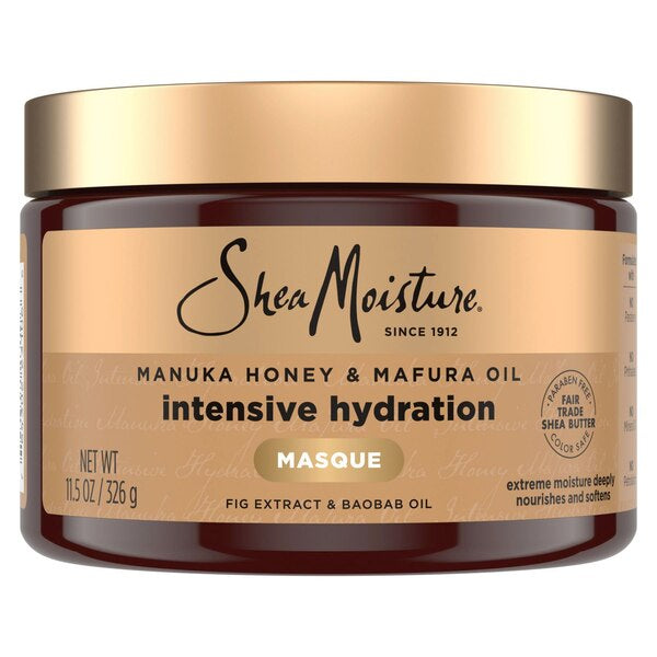SheaMoisture Manuka Honey & Mafura Oil Intensive Hydration Masque, 12 OZ
