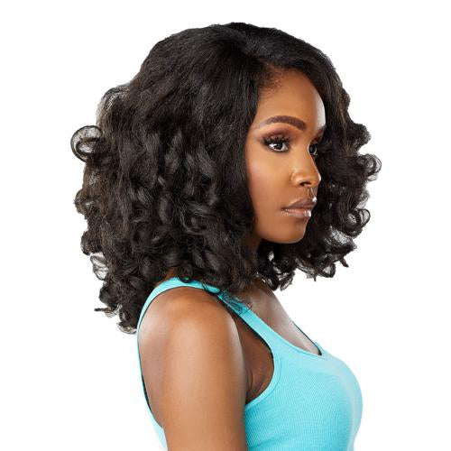 Sensationnel Textured Clip-Ins Weave Curls Kinks N Co Top Lady (Boss Lady) 10"(9Pcs)