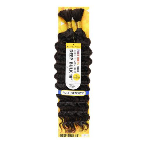 FreeTress Human Hair Braids Deep Bulk 18"