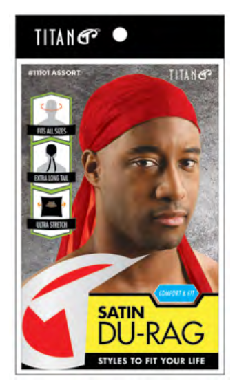 Titan Satin DU-RAG