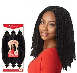 Crochet Braids X-Pression Twisted Up 3X Springy Afro Twist