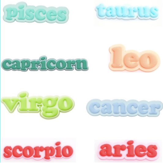 Zodiac Signs Jibbitz